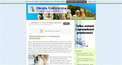 Desktop Screenshot of obrozaelektryczna.info